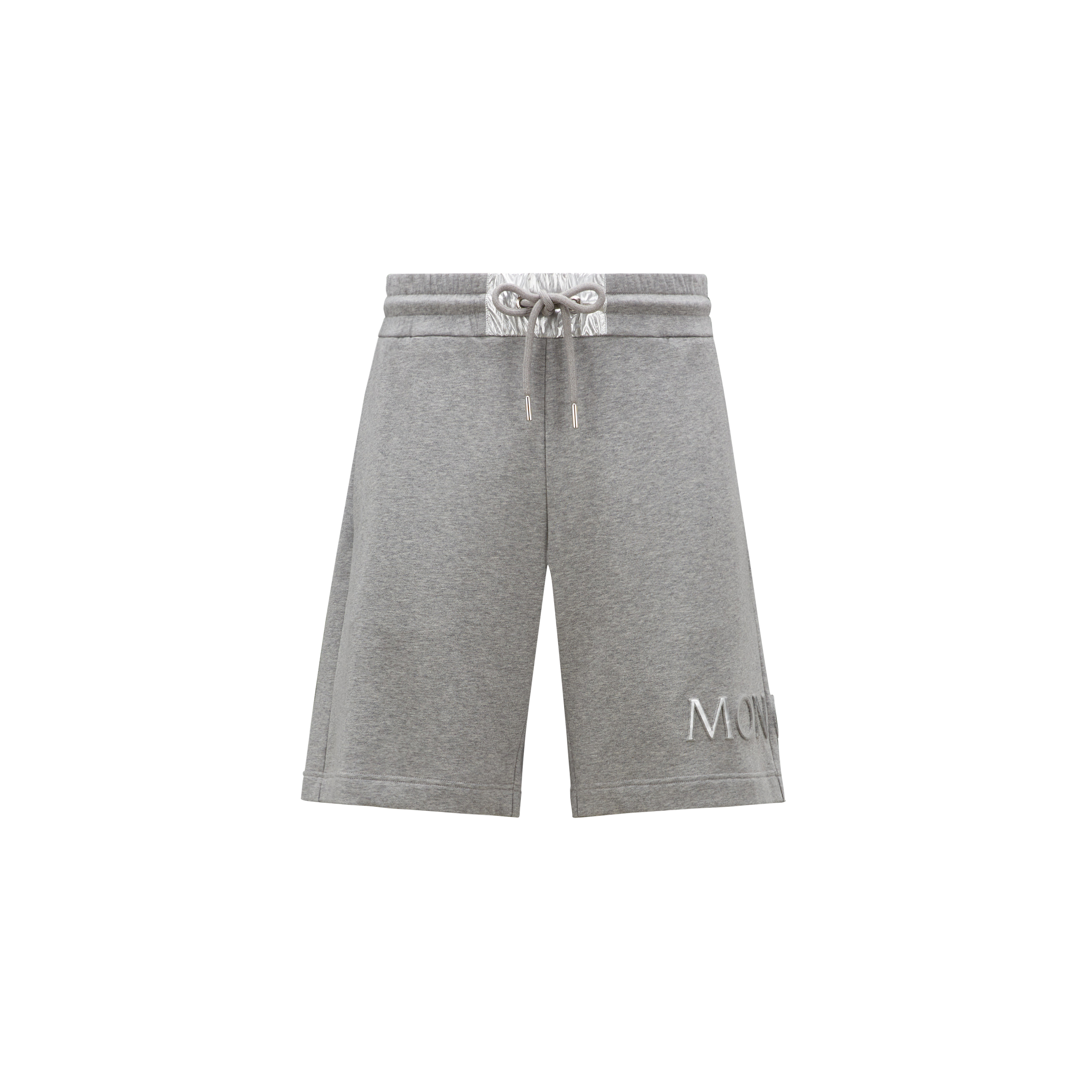 Moncler Collection Logo Shorts Gray