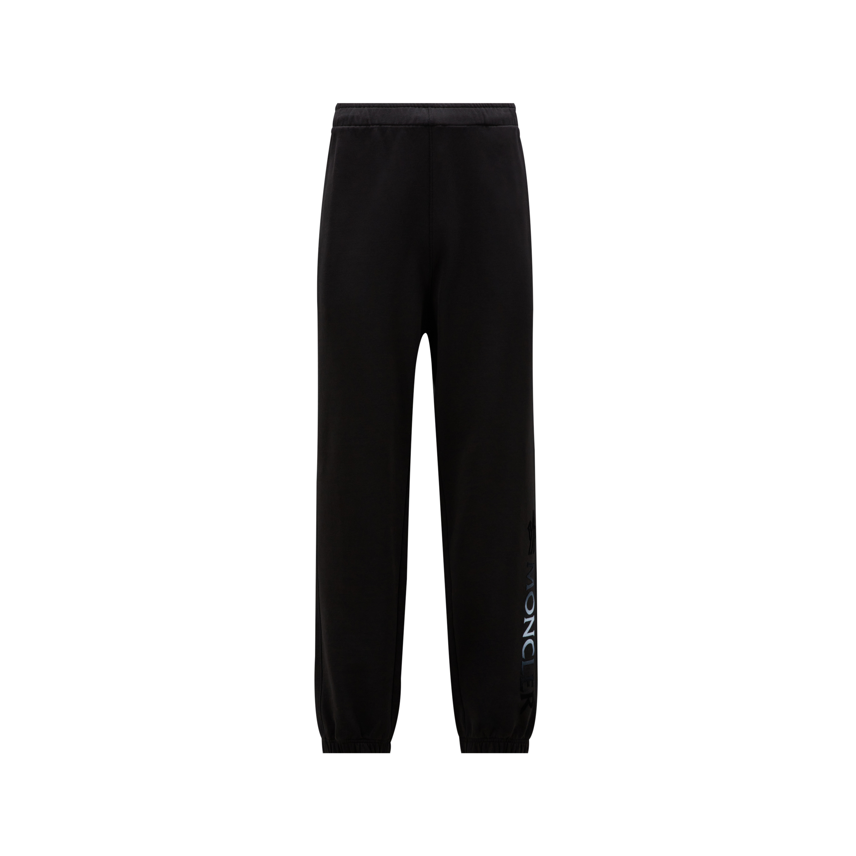 Moncler Collection Logo Jogging Trousers Black In Noir