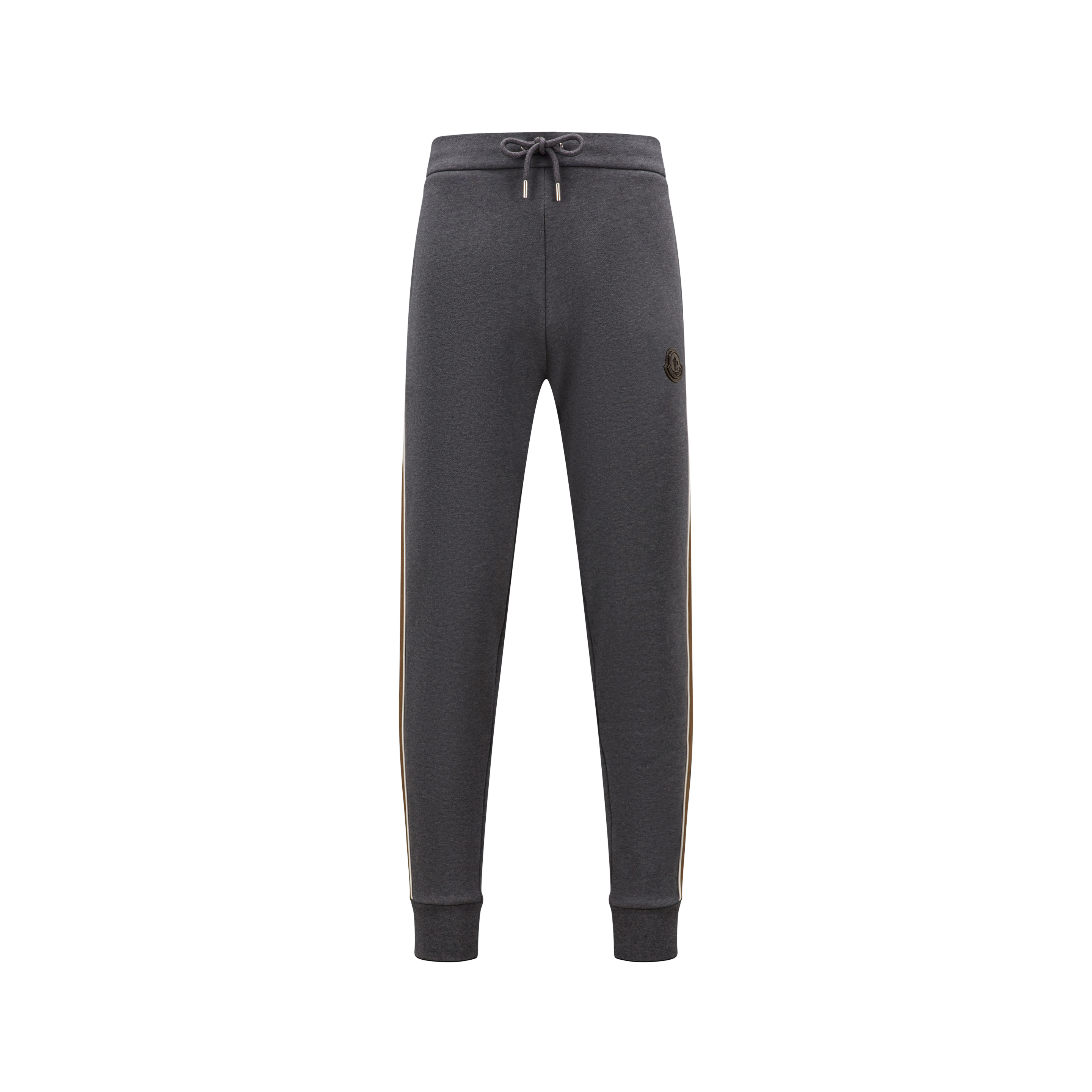 Moncler Collection Color Block Sweatpants Grey In Gray