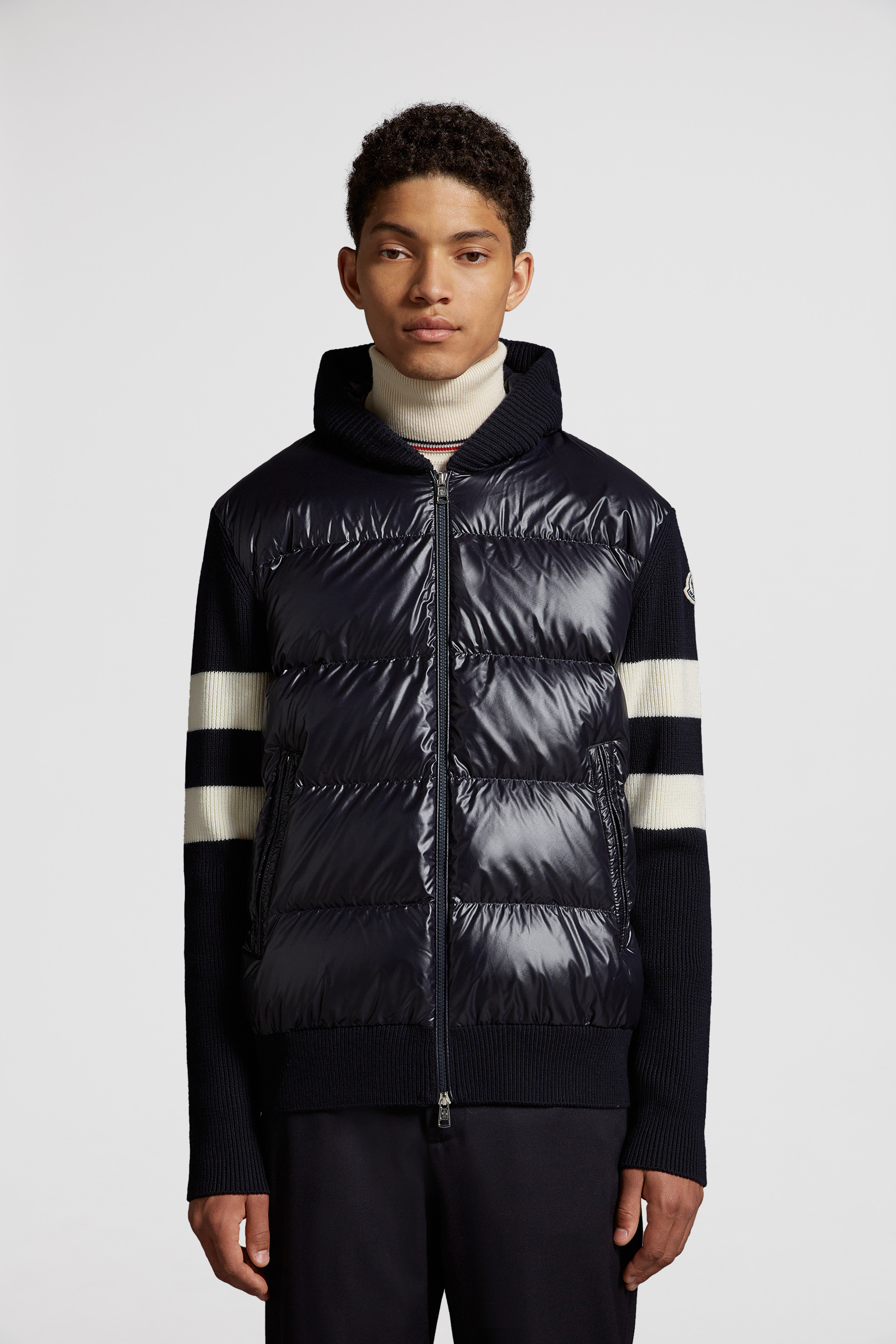 カラーブラックHタグ2022/2023年製 MONCLER TRICOT カーディガン 黒 M 