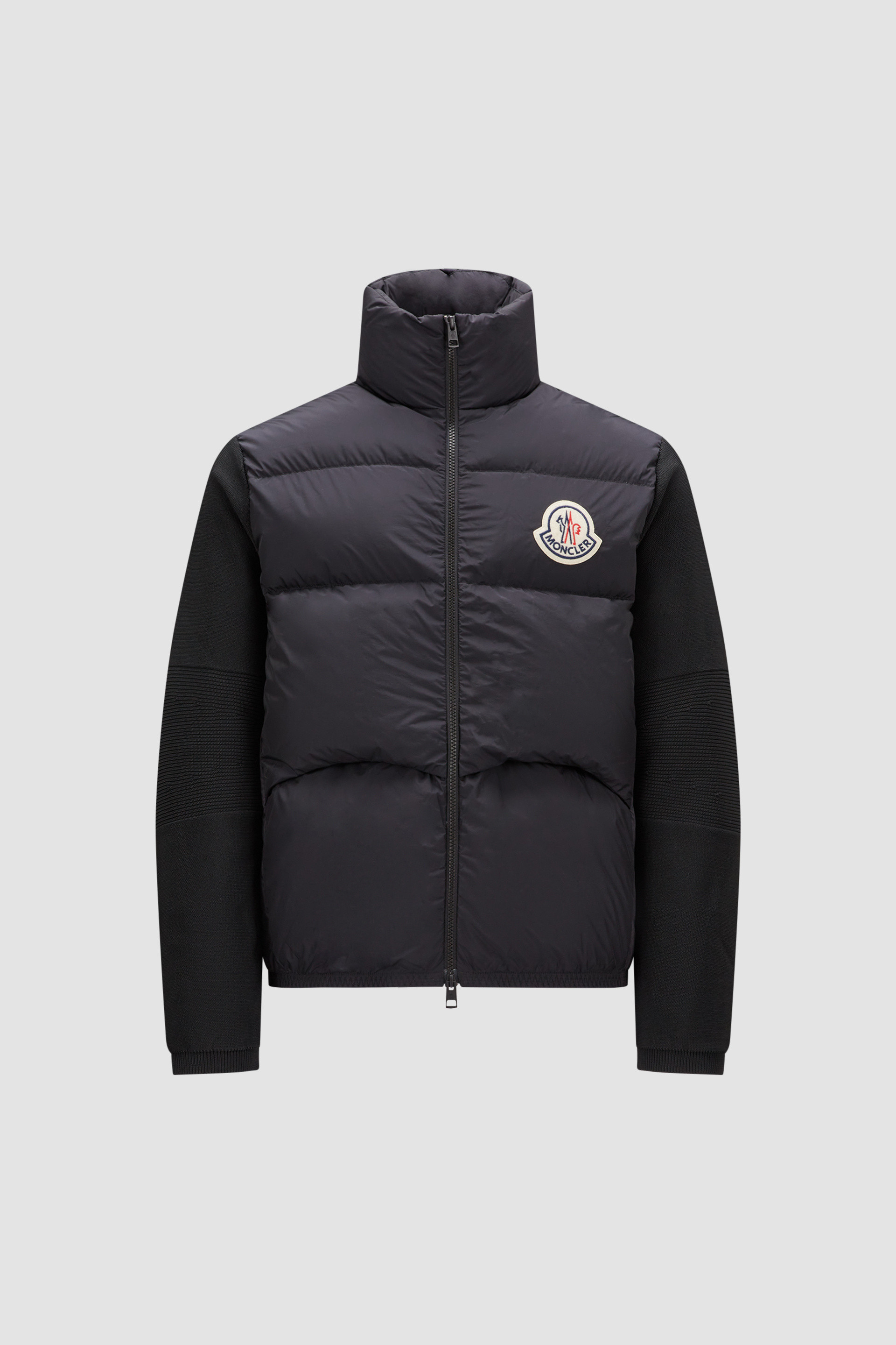 Moncler カーディガン トラックトップ 黒 裏起毛 サンプル ジャケット ...