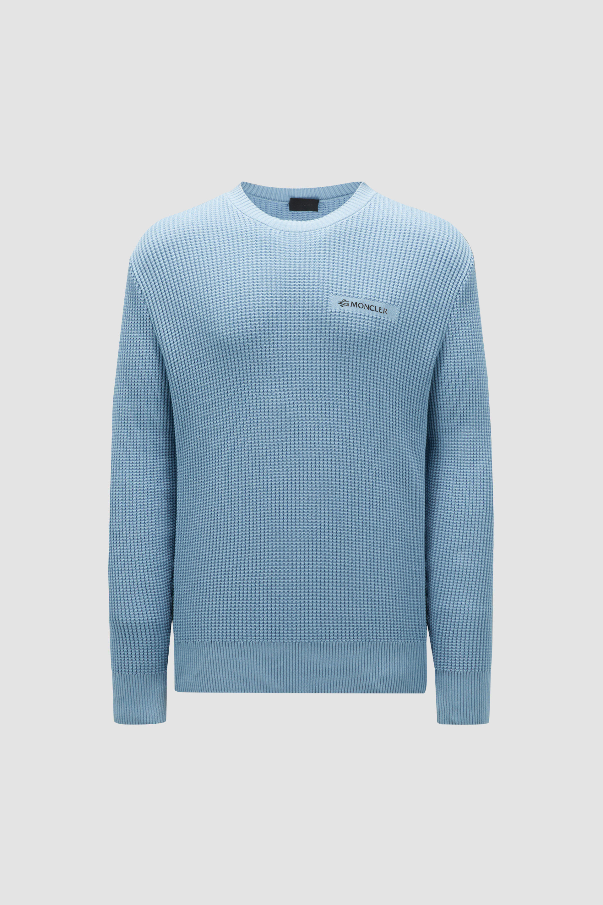 Blue on sale moncler jumper