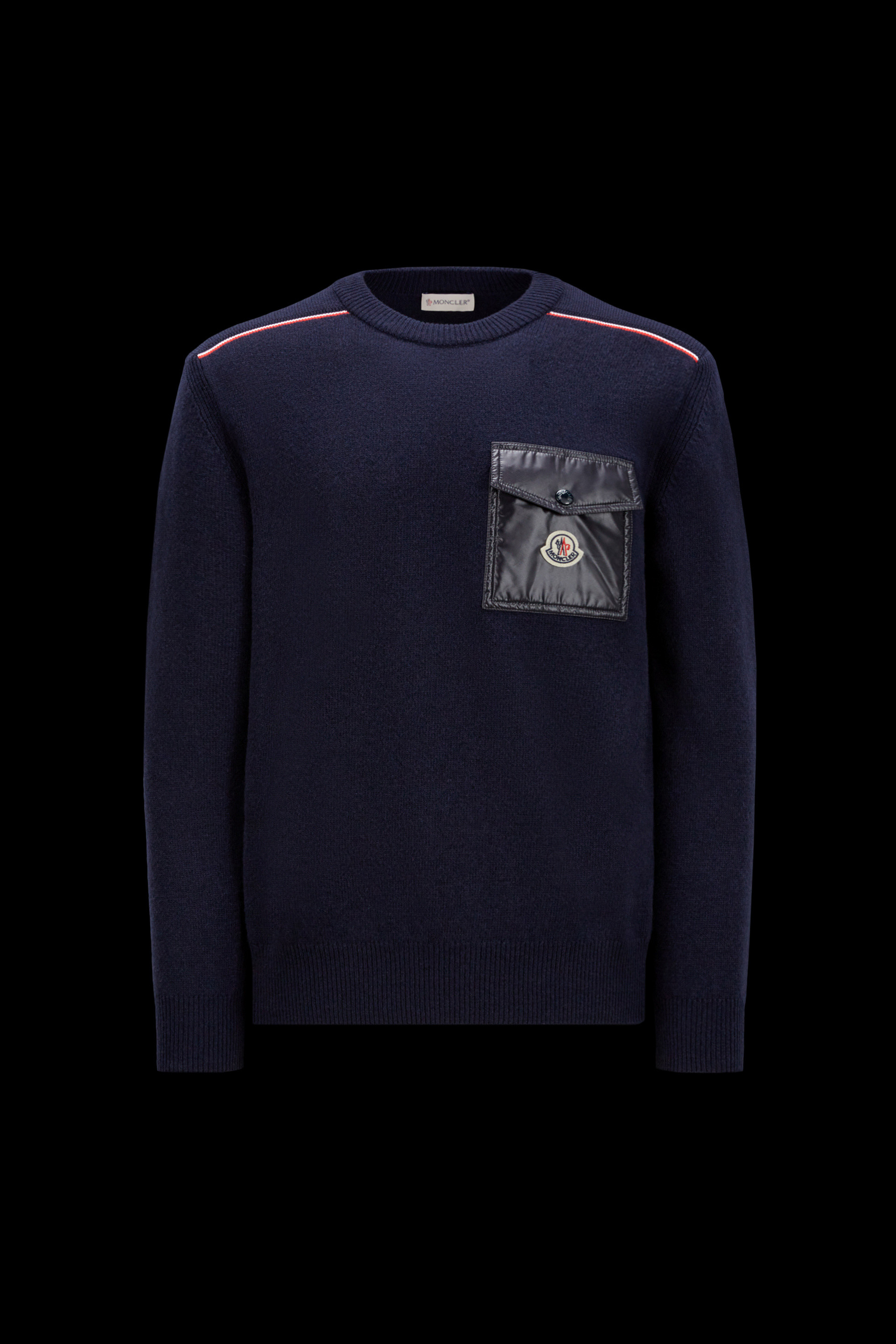 Moncler navy deals jumper