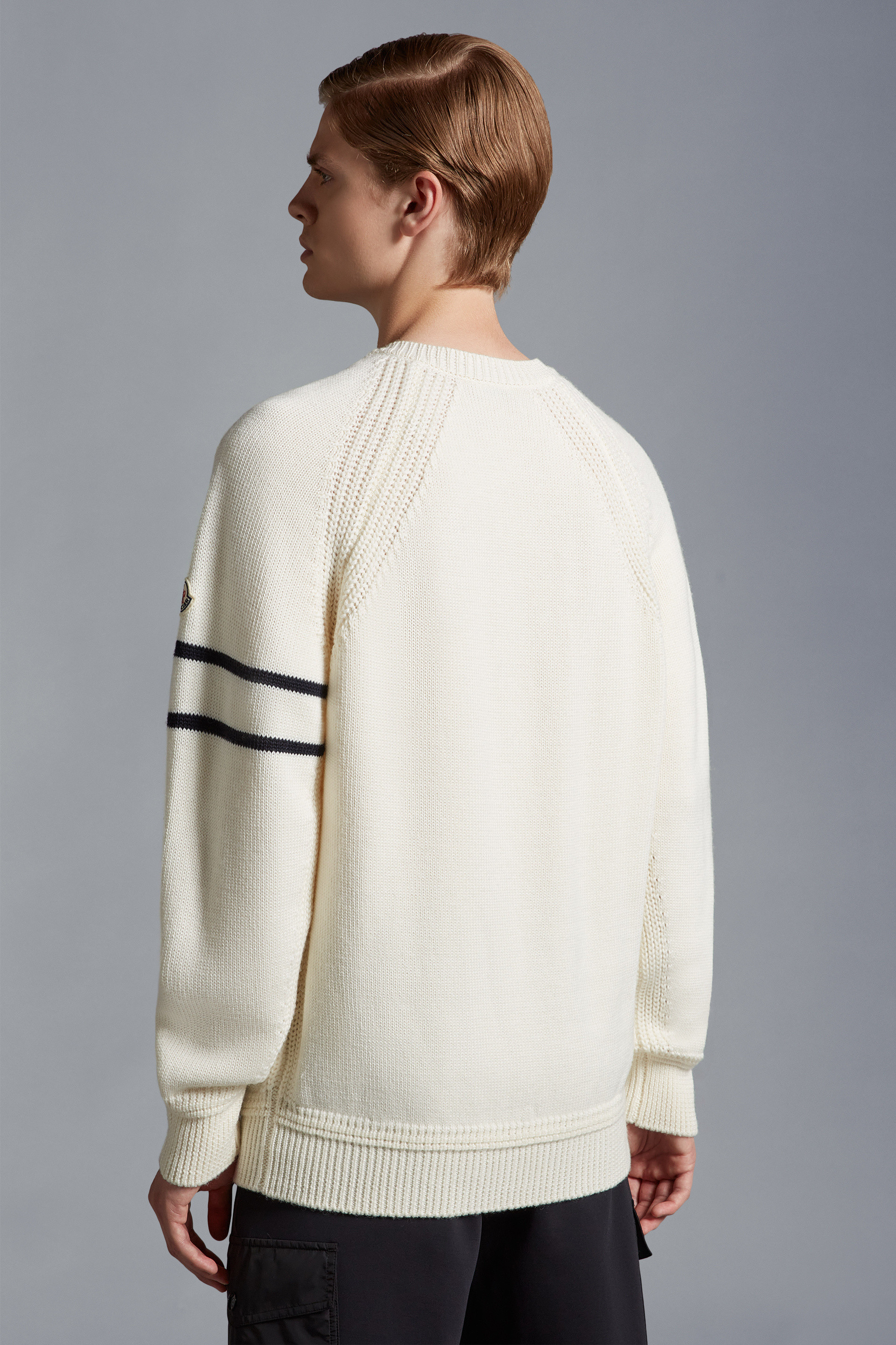 Moncler jumper clearance white