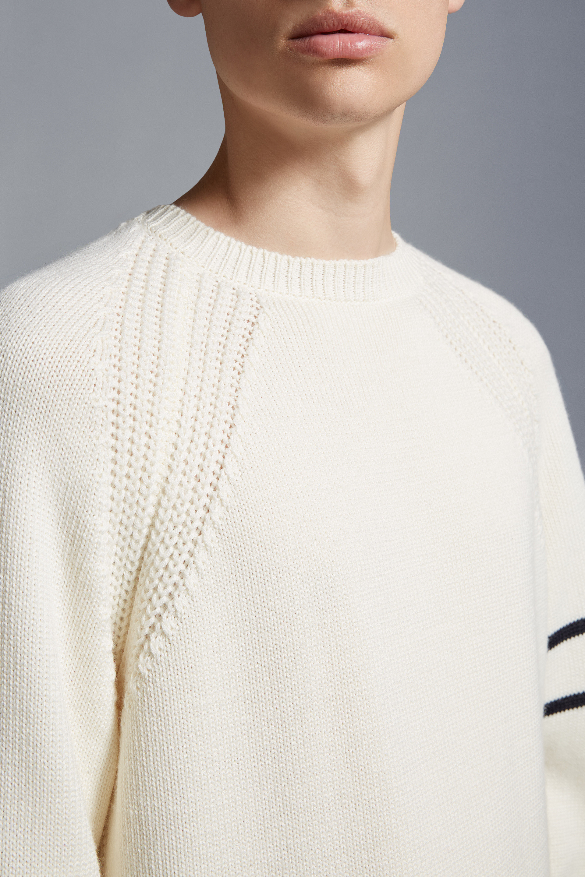 Moncler shop jumper white