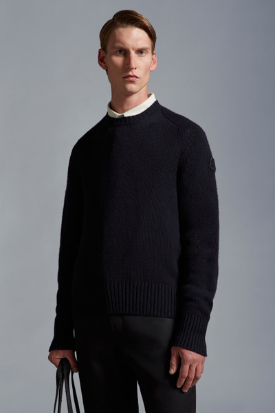 Navy Blue Cashmere Sweater - Sweaters & Cardigans for Men | Moncler US