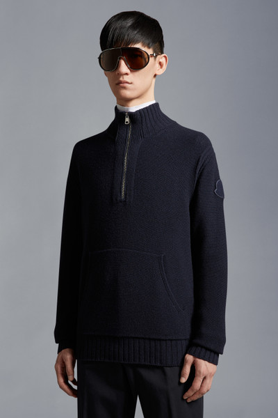 Moncler roll outlet neck jumper