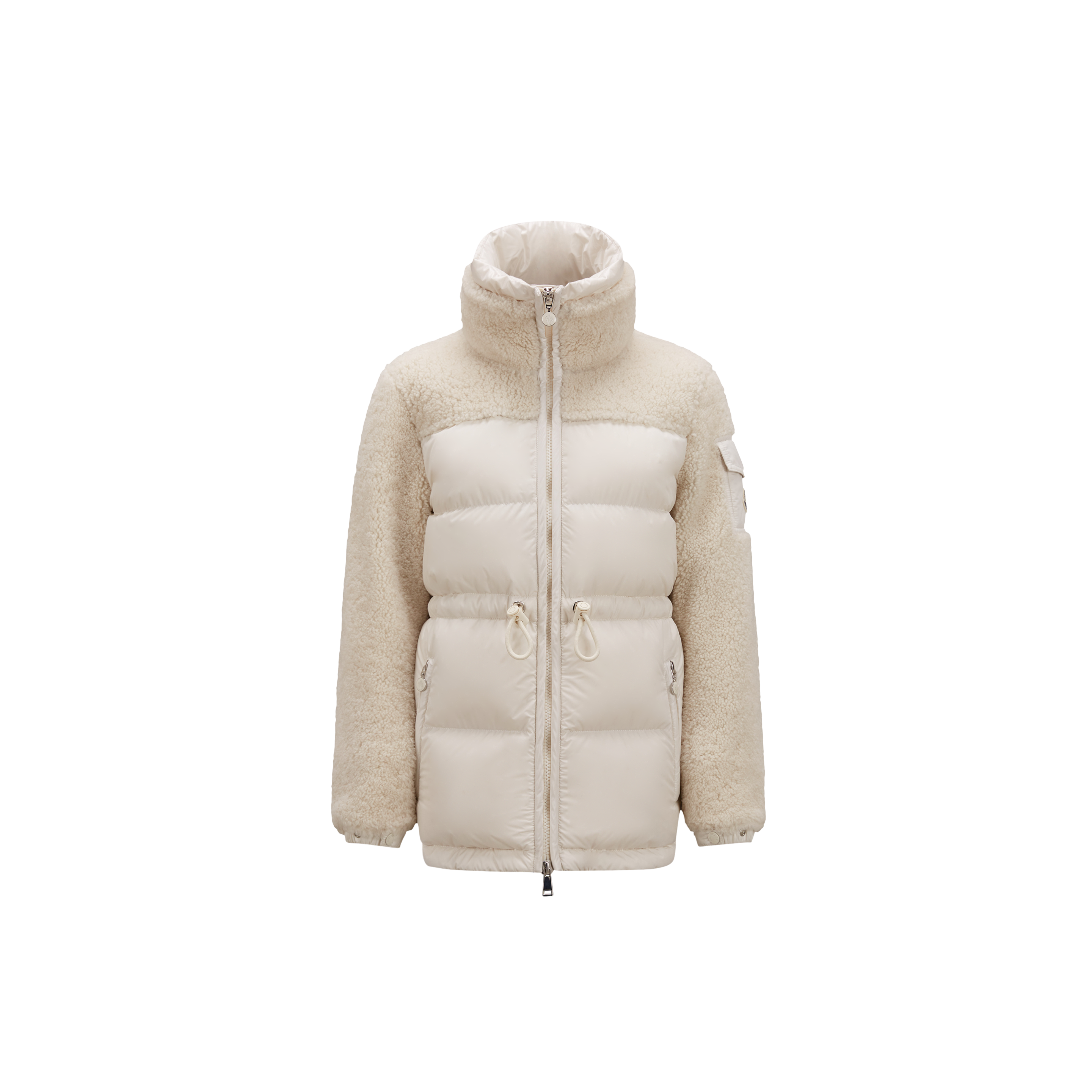 Moncler Collection Doudoune Courte Escaut In White