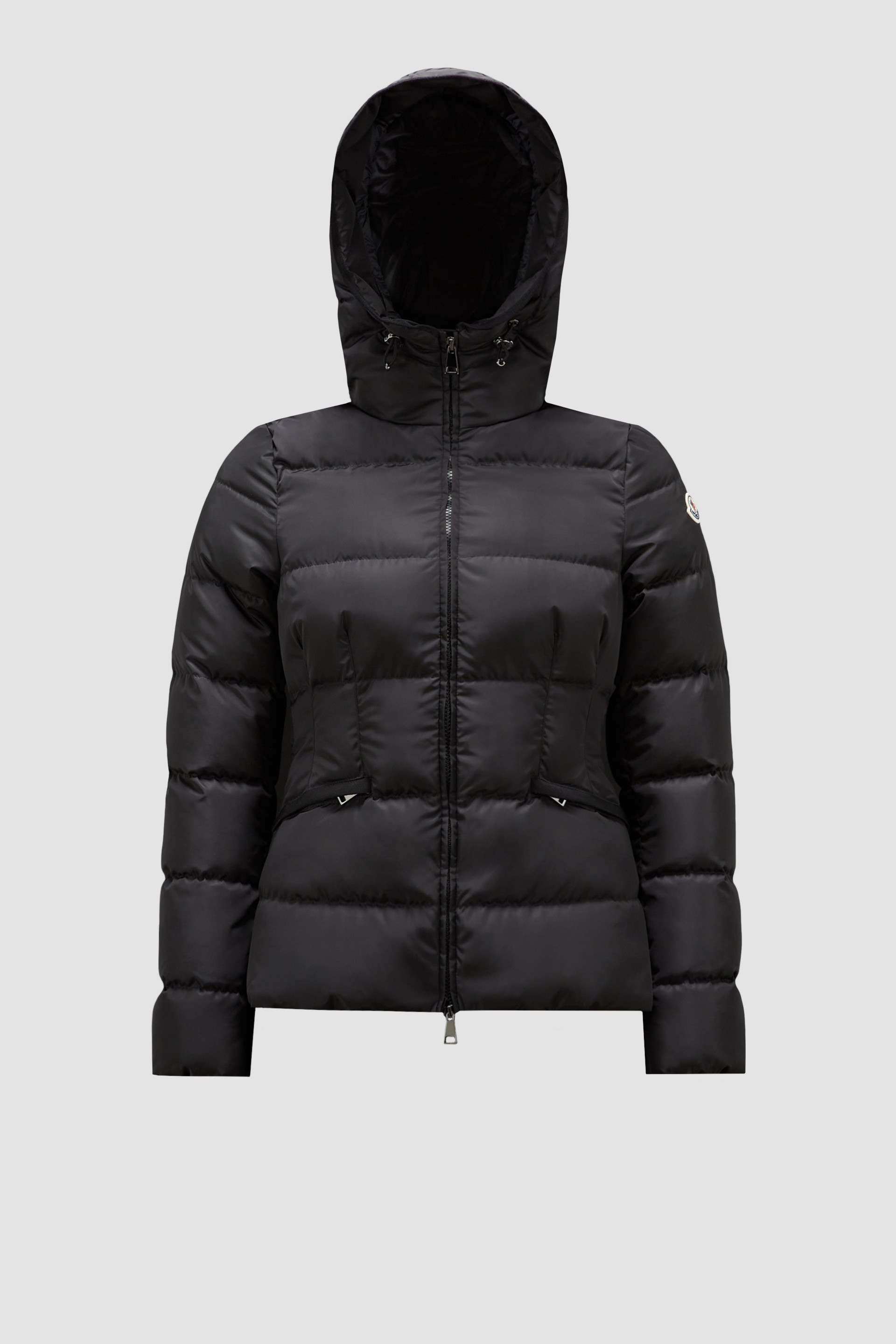 Black Avoce Short Down Jacket - Short Down Jackets for Women 