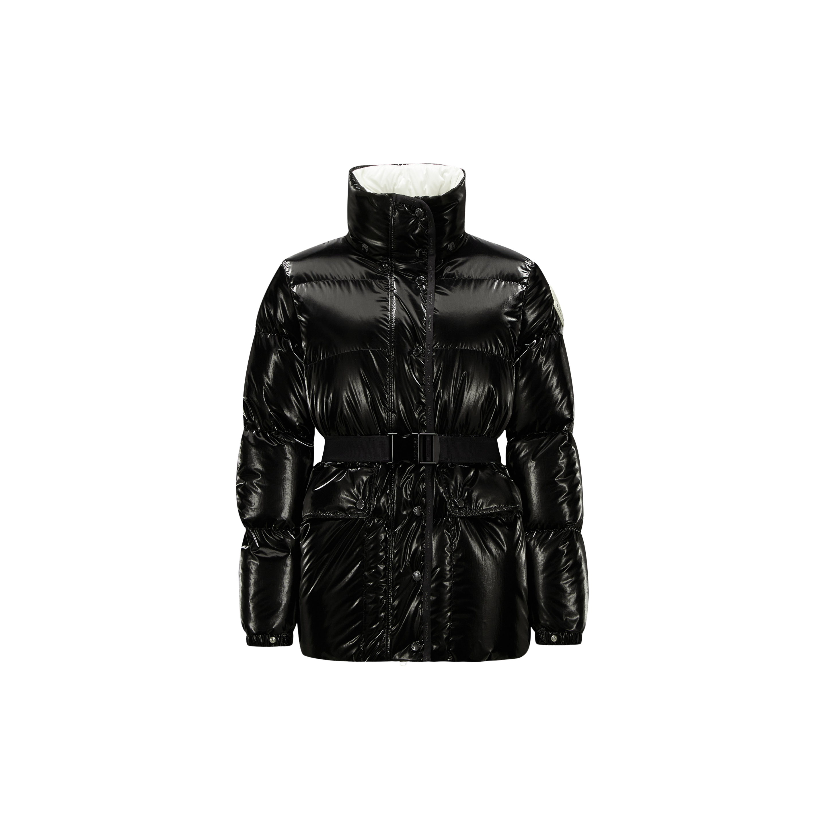 Moncler Collection Herault Short Down Jacket Black In Noir