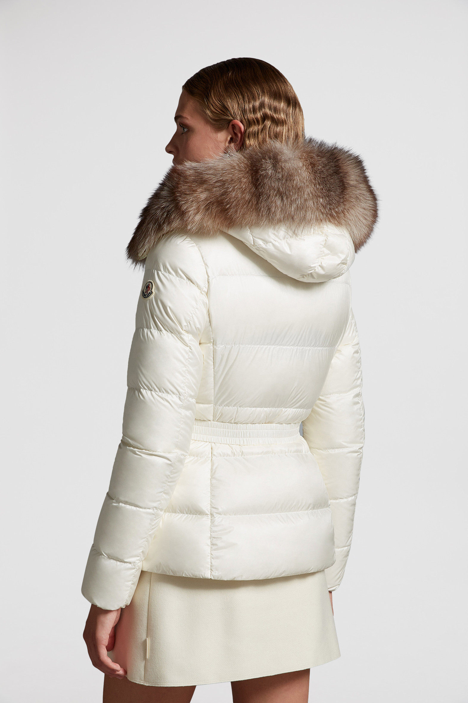 White Boed Short Down Jacket Short Down Jackets for Women Moncler HK