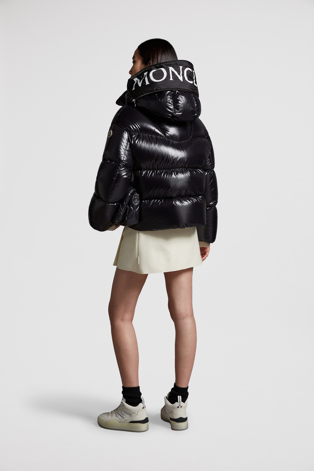 Black Bady Short Down Jacket Short Down Jackets for Women Moncler US