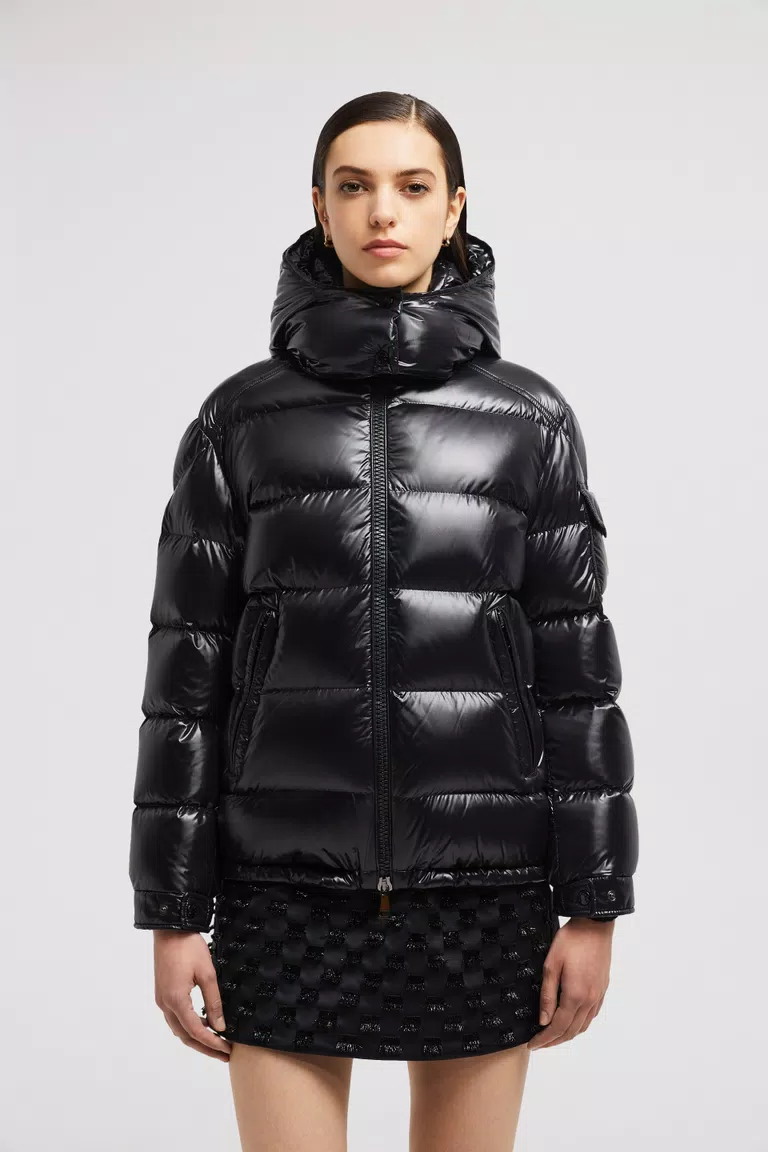 Unlock Wilderness' choice in the Moncler Vs North Face comparison, the Maire Short Down Jacket by Moncler