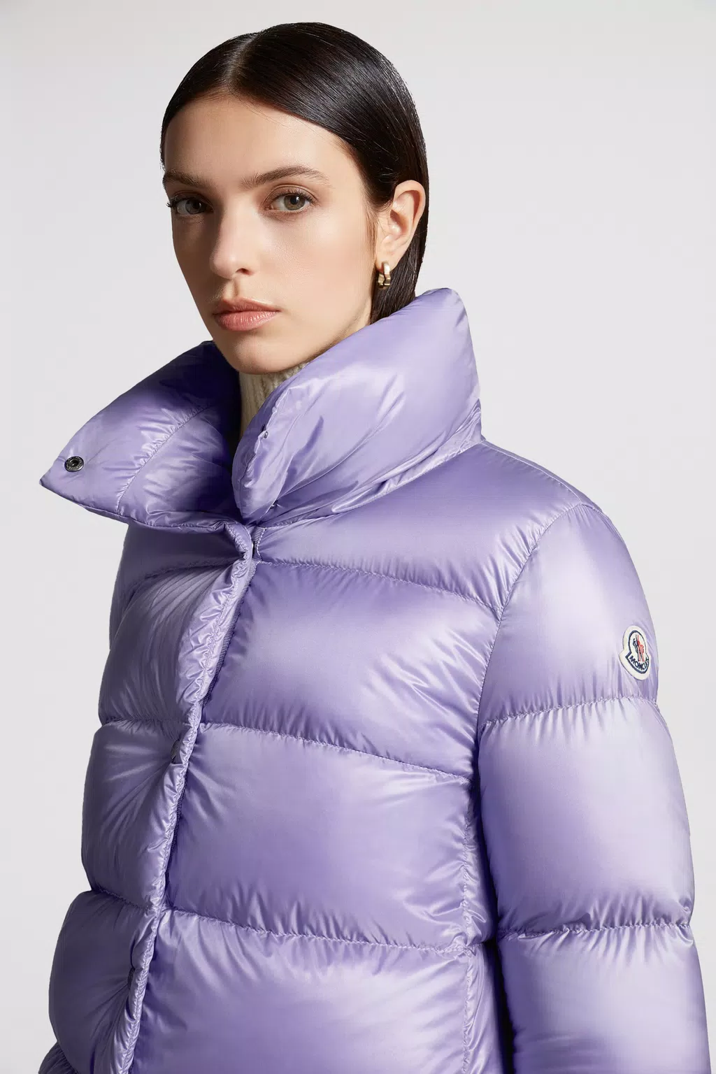 Chaqueta Plumas Moncler Cochevis Corta Mujer Negras Chile En