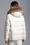 Mairefur Short Down Jacket Women White Moncler 6