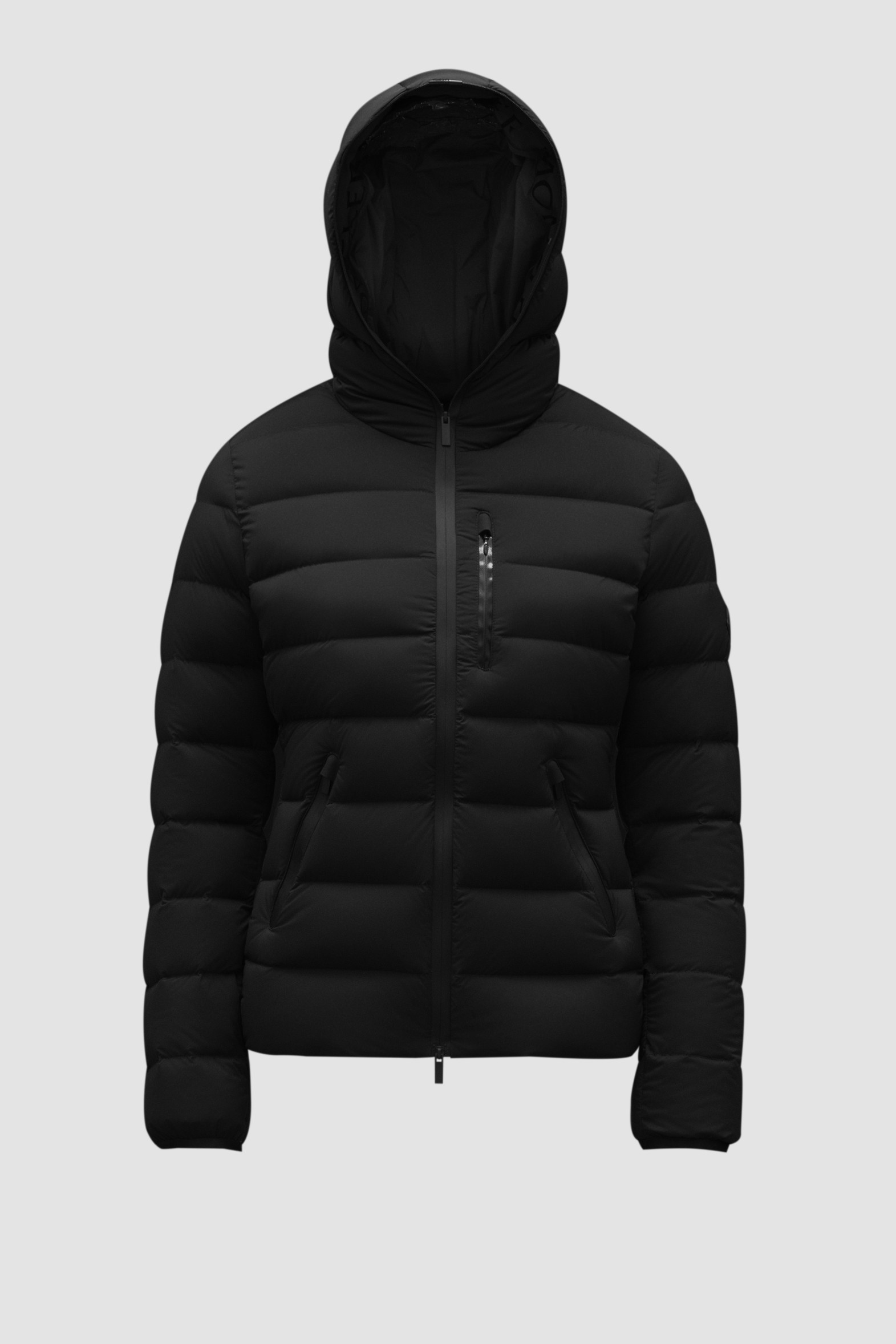 Black Herbe Short Down Jacket Short Down Jackets for Women Moncler US