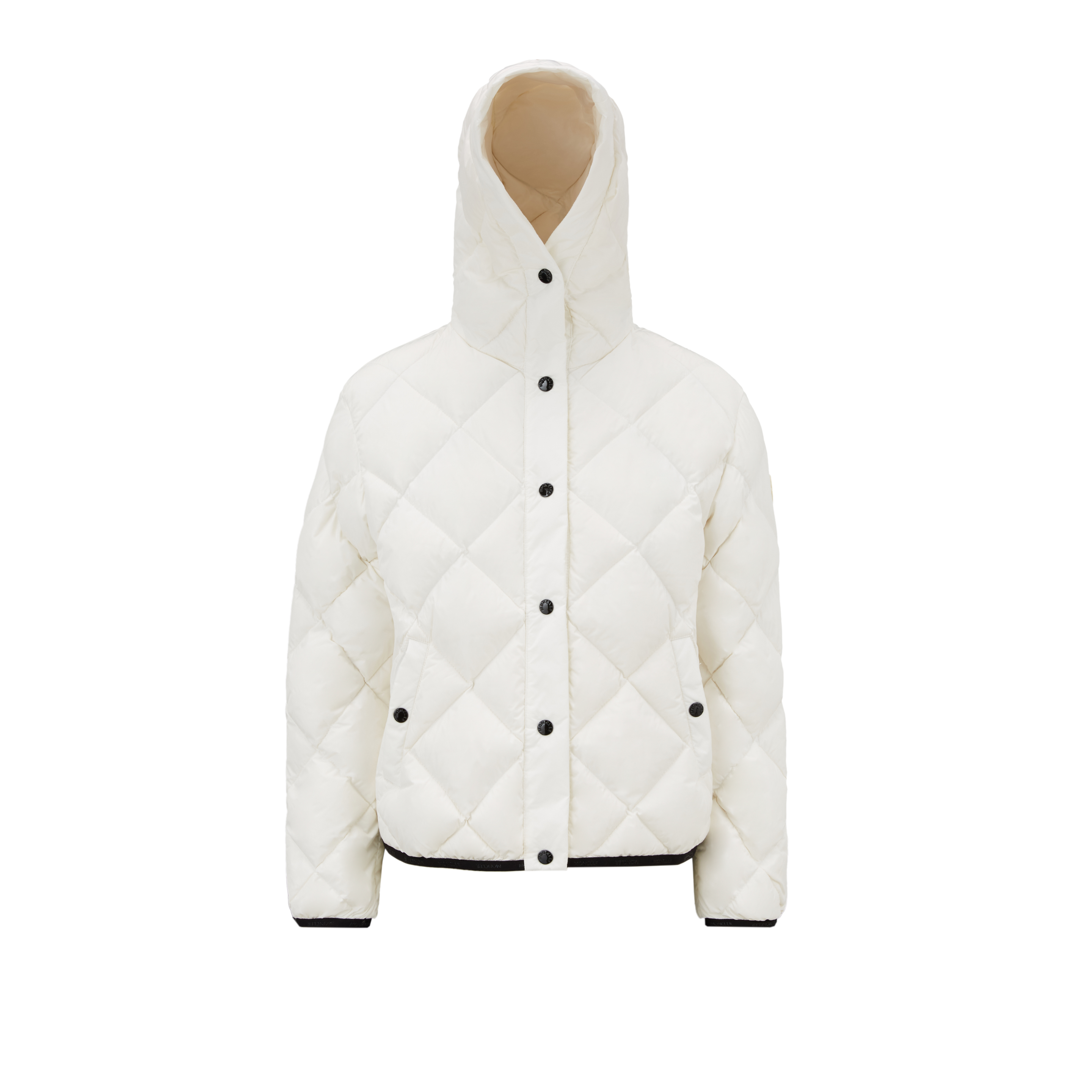 Moncler Collection Arvouin Short Down Jacket White