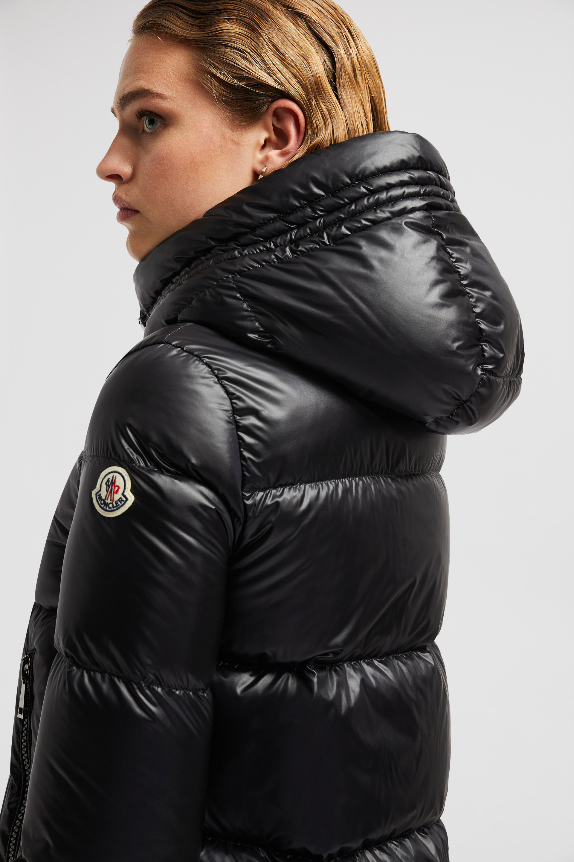 Black Seritte Short Down Jacket - Short Down Jackets for Women