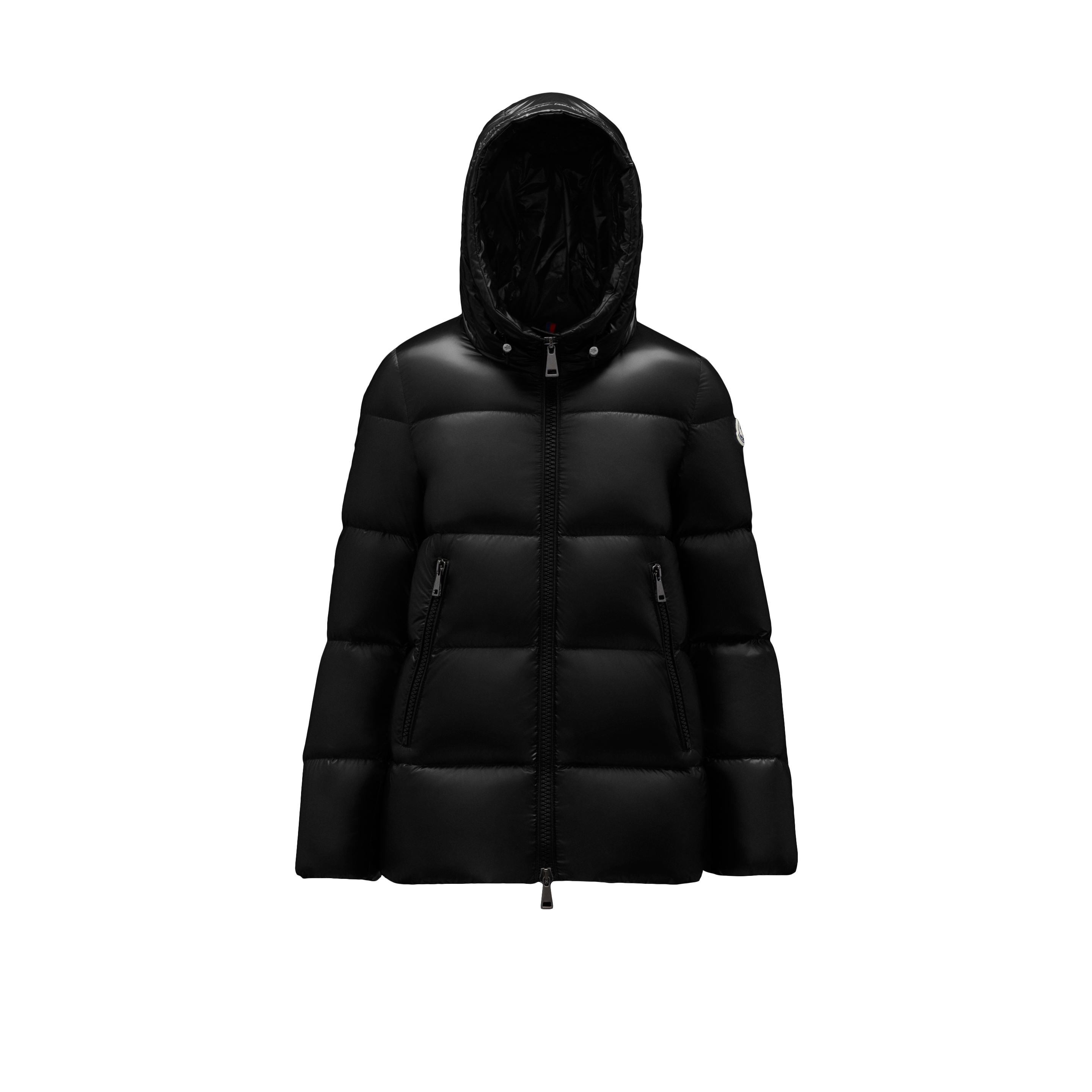 Moncler Collection Seritte Short Down Jacket Black