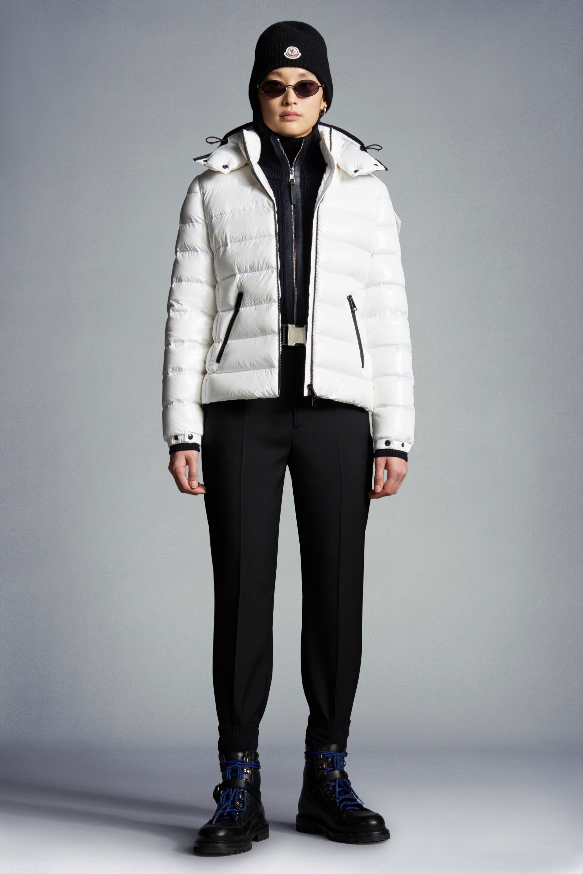 Off White Bady Short Down Jacket - Short Down Jackets for Women