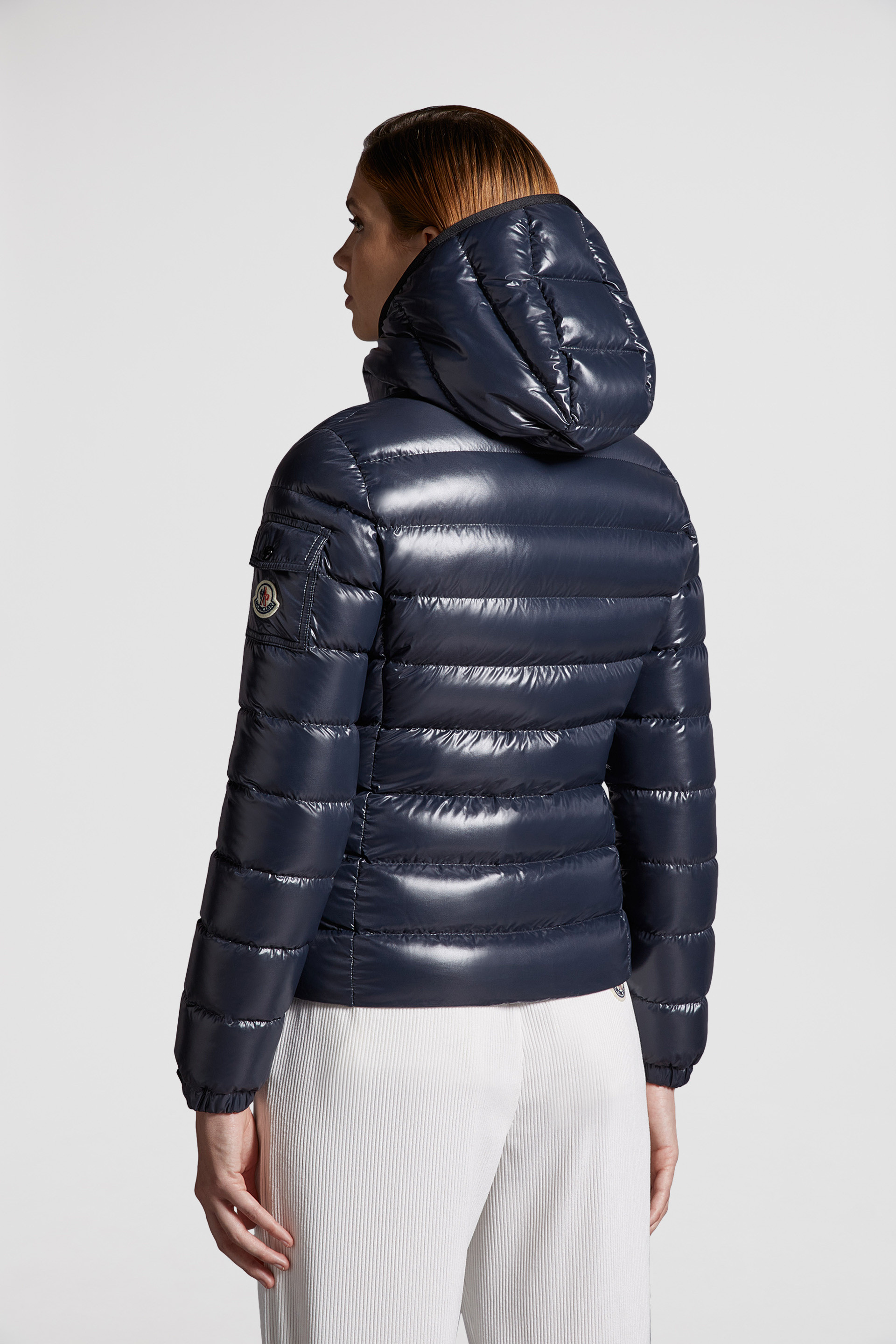 Moncler navy on sale jacket womens