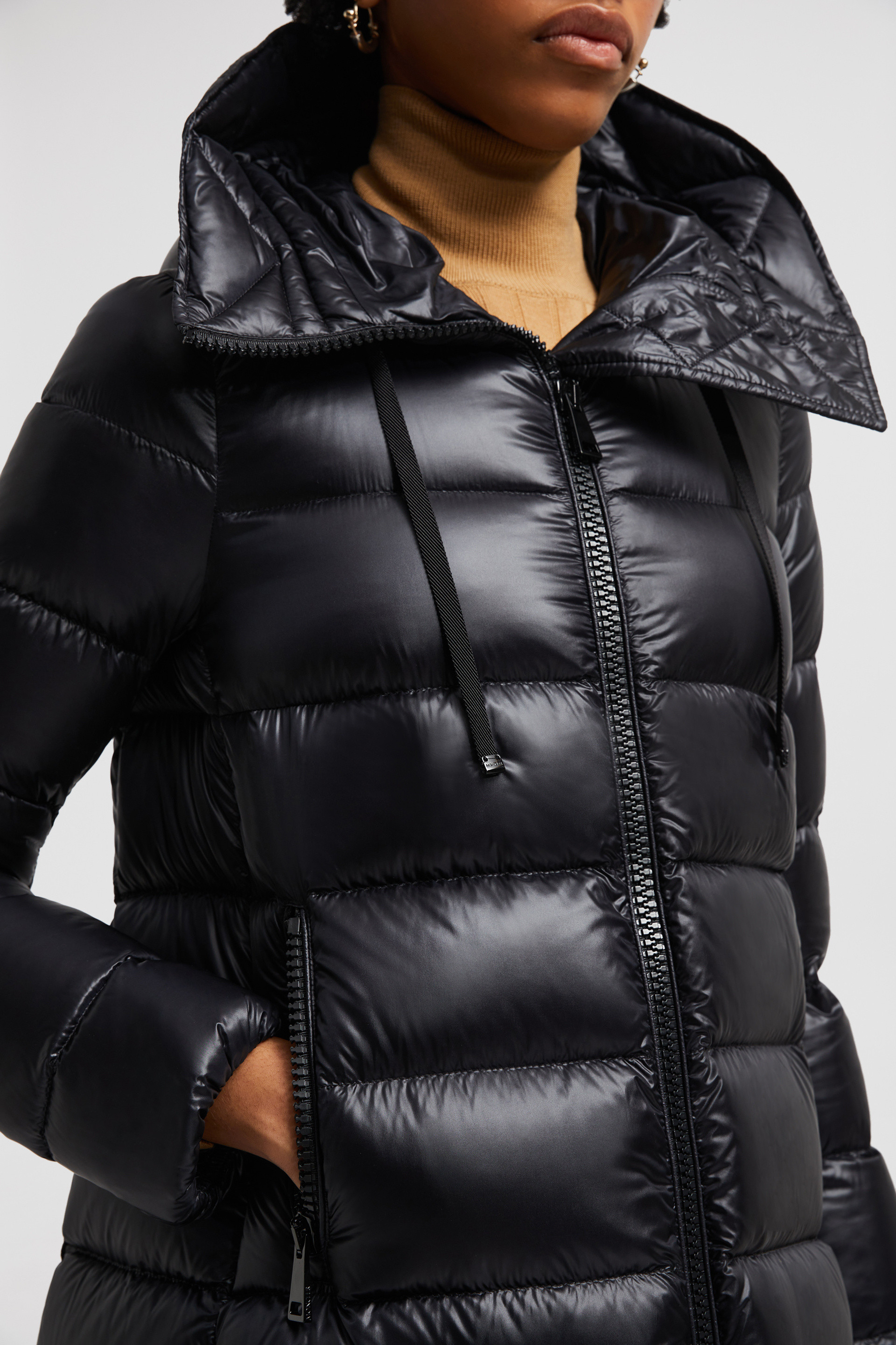 Moncler suyen hot sale jacket black