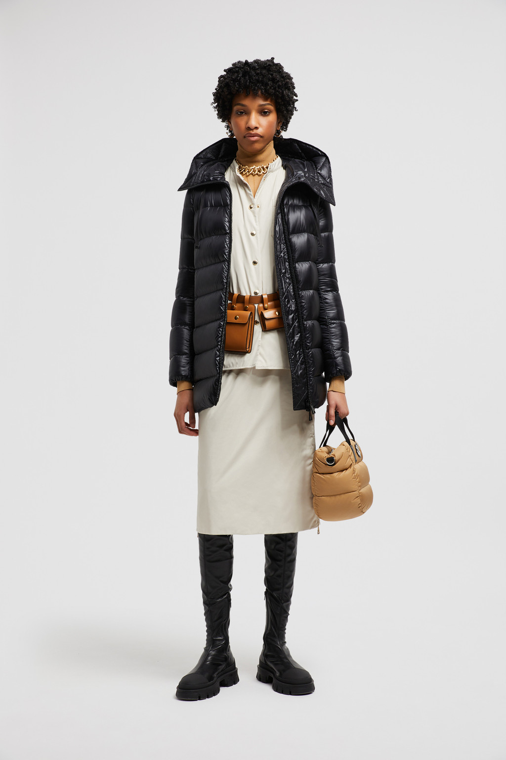Doudoune Manteau Moncler Femme noir