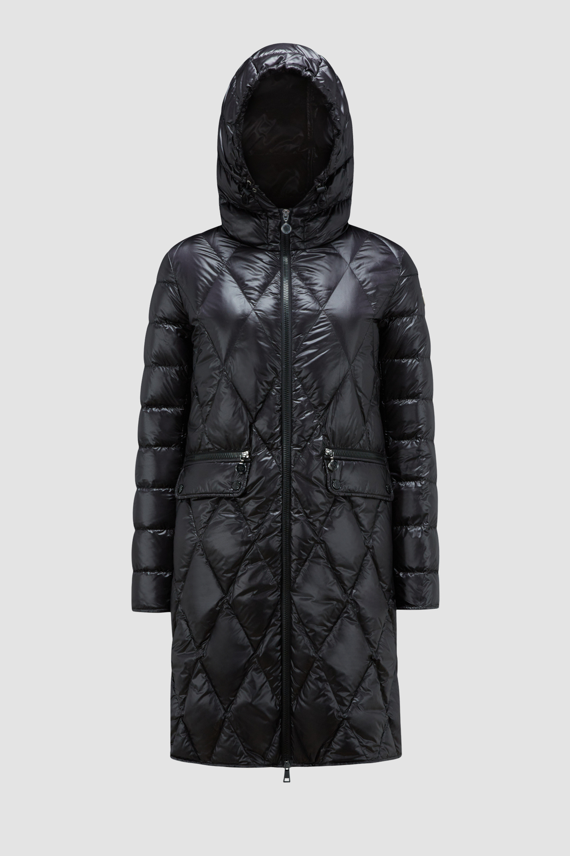 Moncler Black Polyester Down Renne Coat Size XXS/00 - Yoogi's Closet