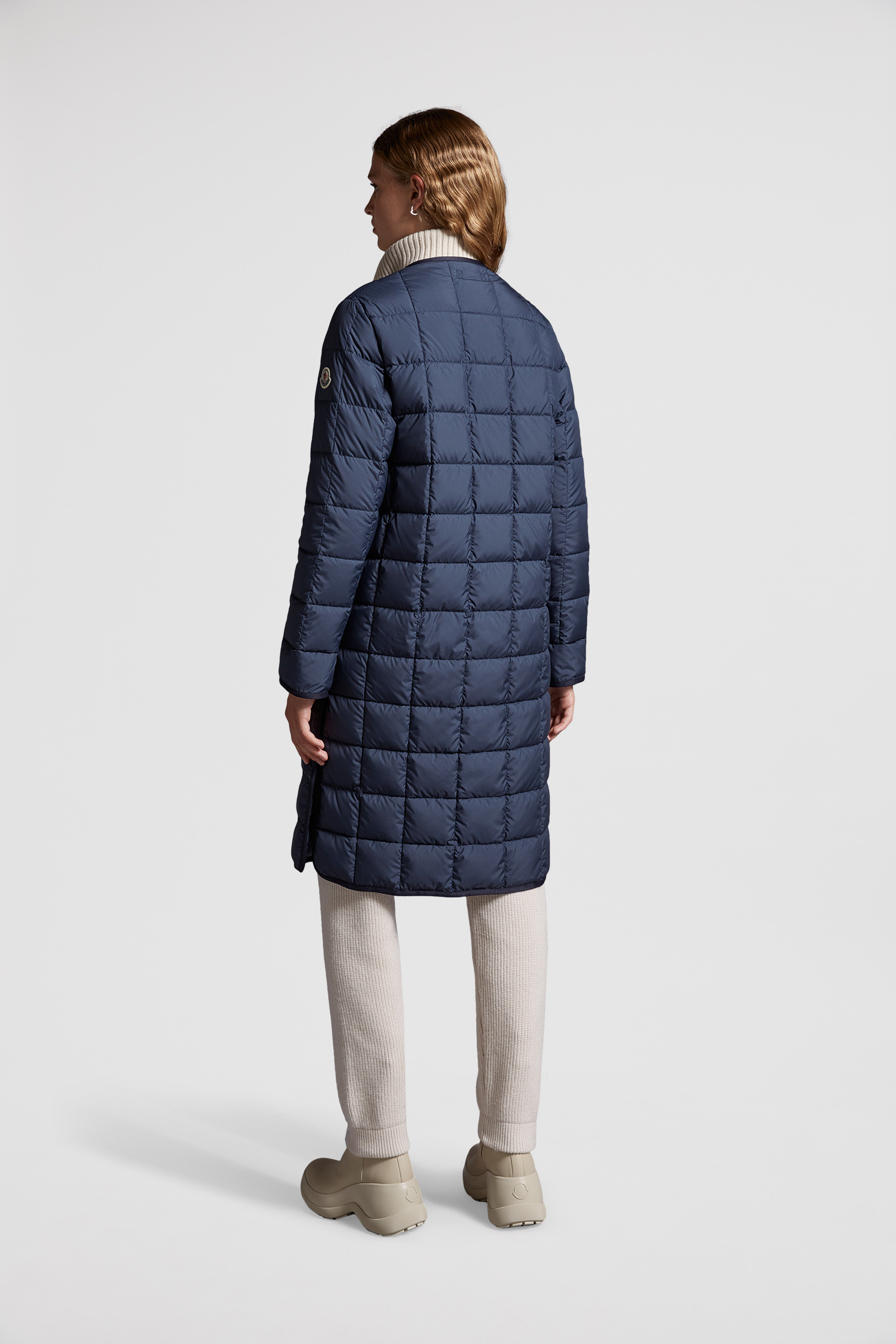 MONCLER◇ロングダウンジャケット/00/ナイロン/カーキ/142-093-49379