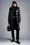 Cavettaz Long Down Jacket Women Black Moncler 1