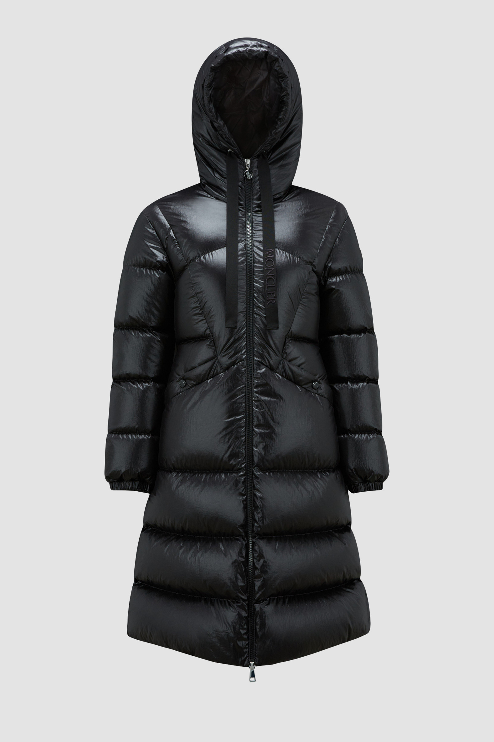 Doudoune longue Selenga Noir Doudounes longues Femme Moncler FR