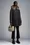 Hirmafur Long Down Jacket Women Black Moncler
