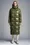 Parnaiba Long Down Jacket Women Olive Green Moncler 4