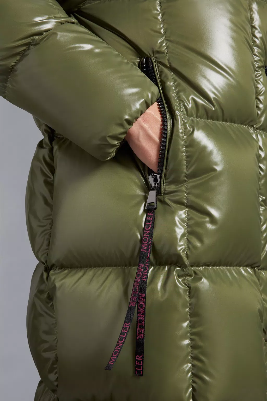 Plumiferos Largos Mujer Chaqueta De Plumas Moncler Parnaiba Larga