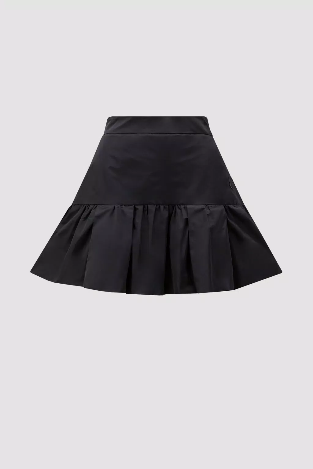 Black Taffeta Mini Skirt - Skirts for Women | Moncler GB