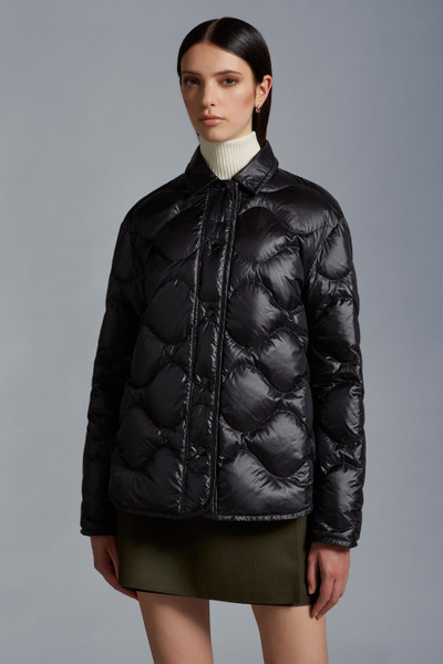 Black Padded Shirt - Tops & T-shirts for Women | Moncler US