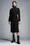 Satin Midi Dress Women Black Moncler 4