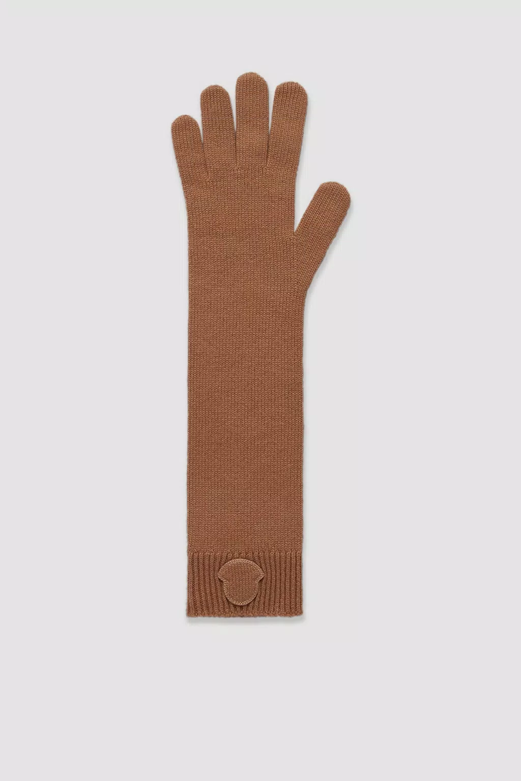 Cashmere Gloves Women Brown Moncler 1