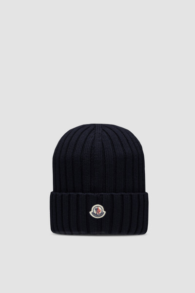 Navy shop moncler hat