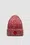 Mouliné Wool Beanie Gender Neutral White & Red Moncler