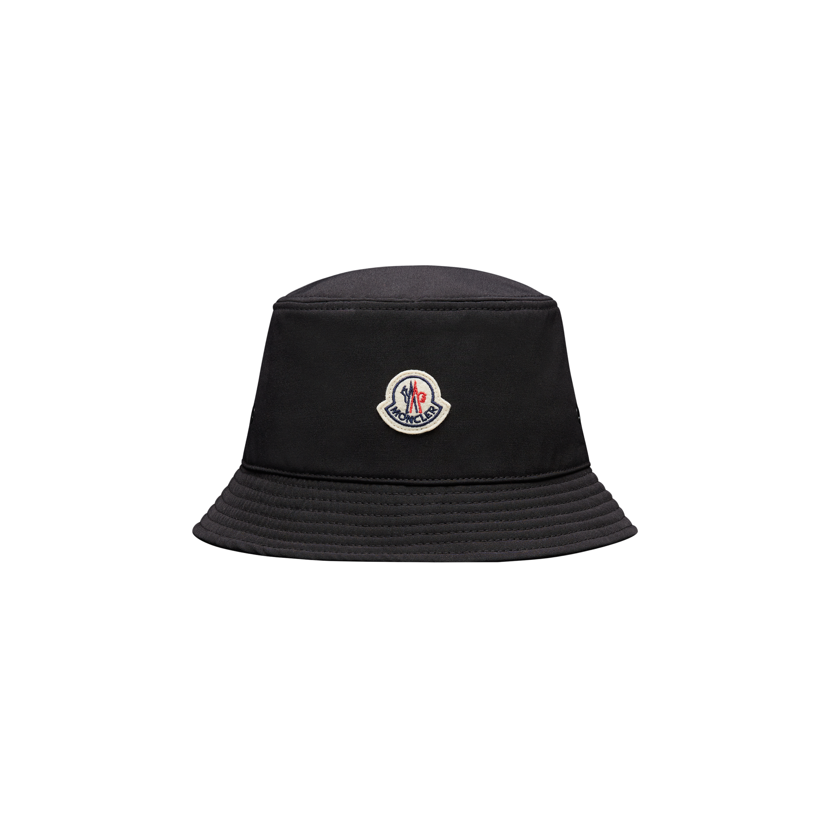 Moncler Collection Cotton Bucket Hat Black