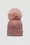 Cashmere Blend Beanie With Pom Pom Women Light Pink Moncler