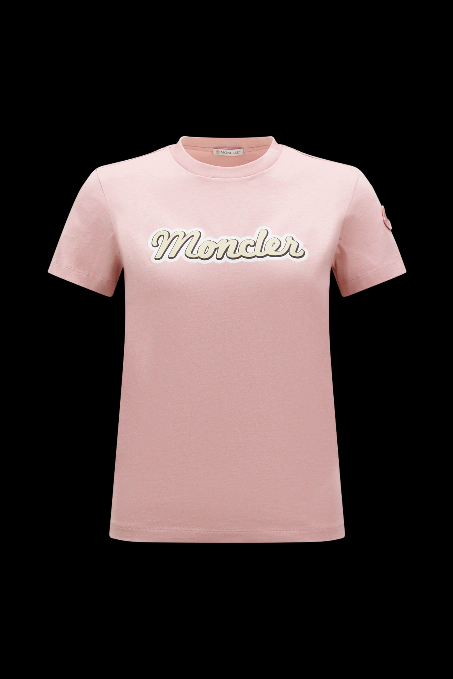 ピンク Tシャツ : トップ＆Tシャツ 向けの レディース | モンクレール