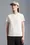 T-Shirt mit Logo-Aufnäher Damen Weiß Moncler