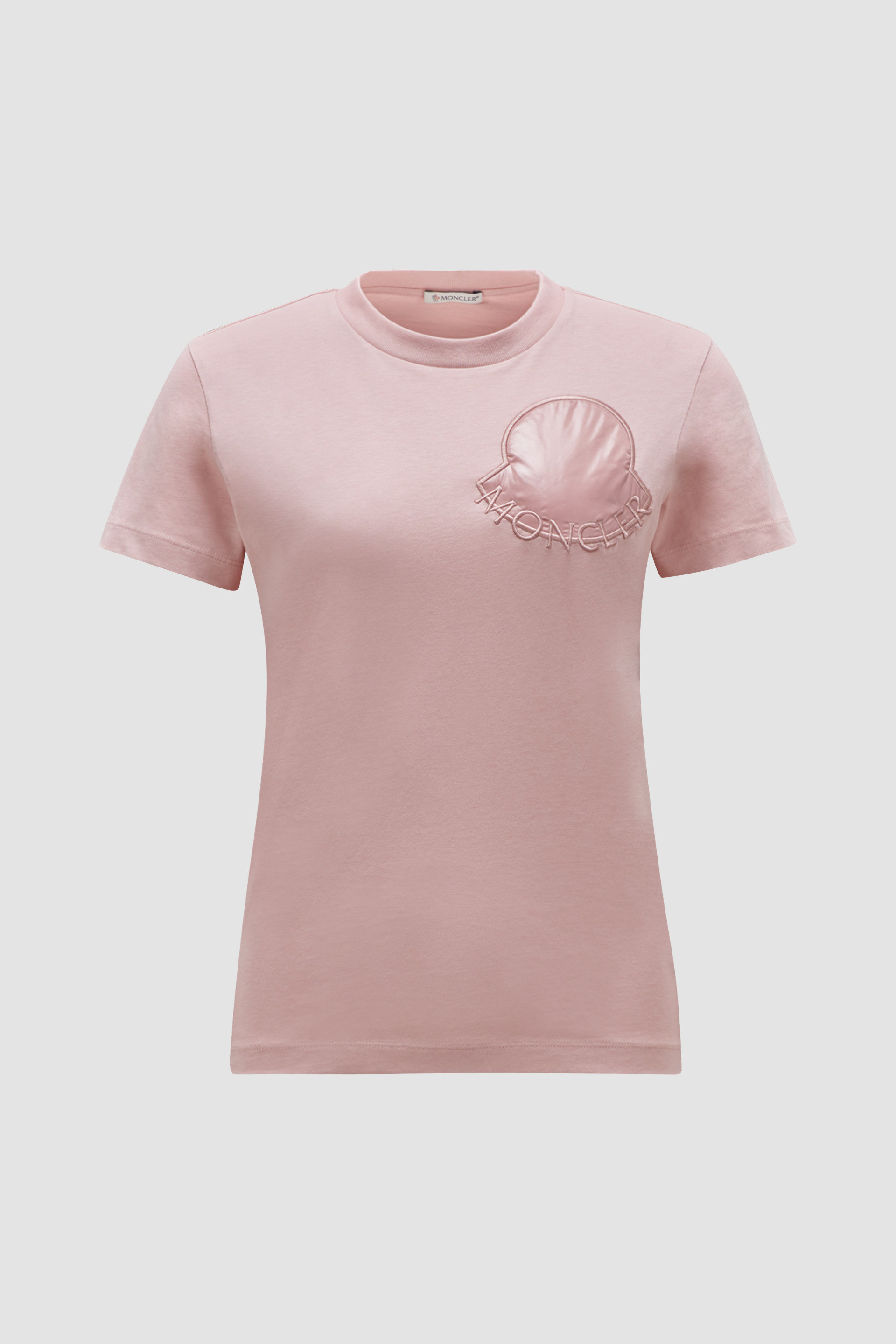 MONCLER Tシャツ レディース Sサイズ ピンク - レディース
