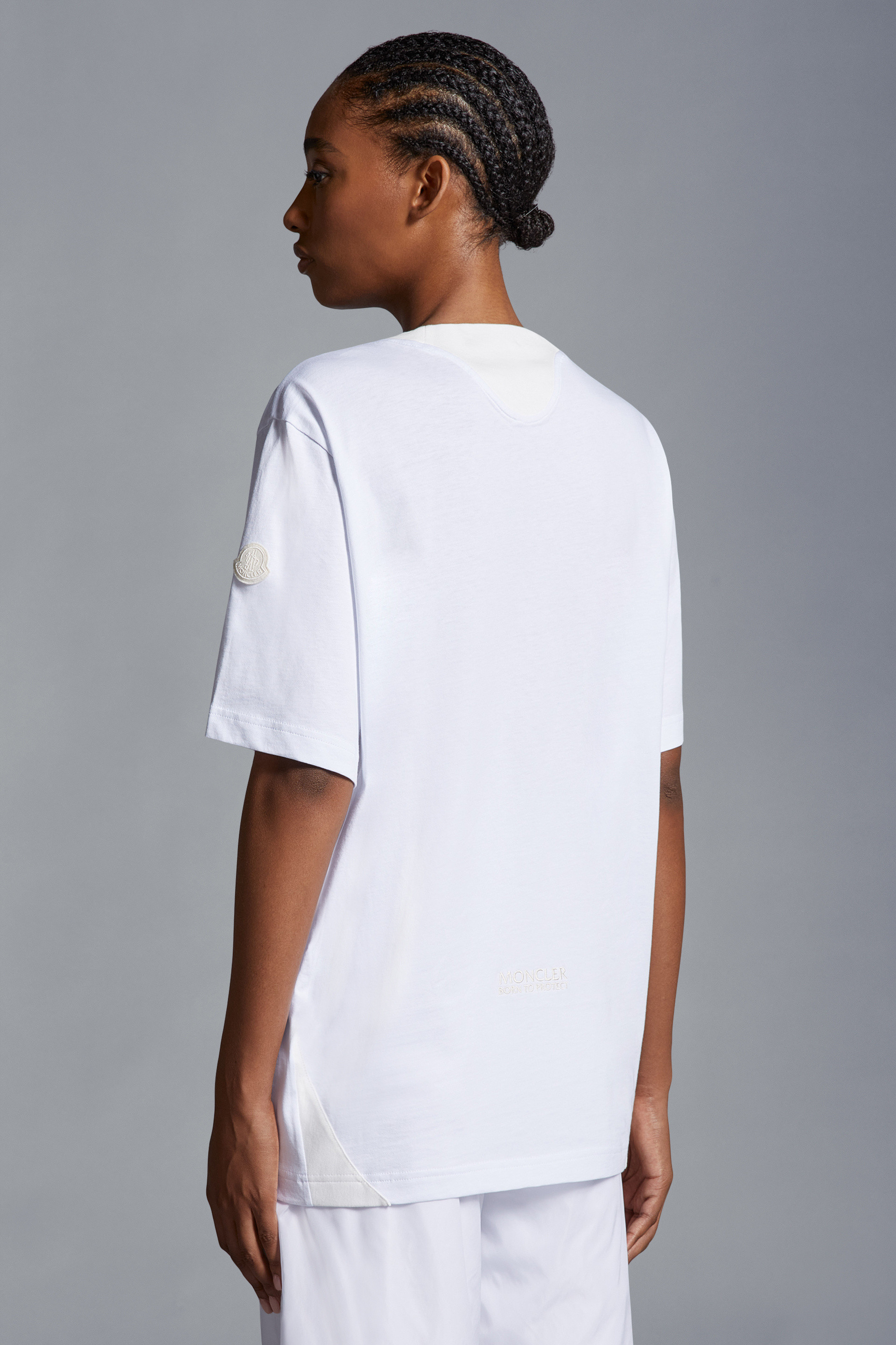 moncler born to protect t shirt