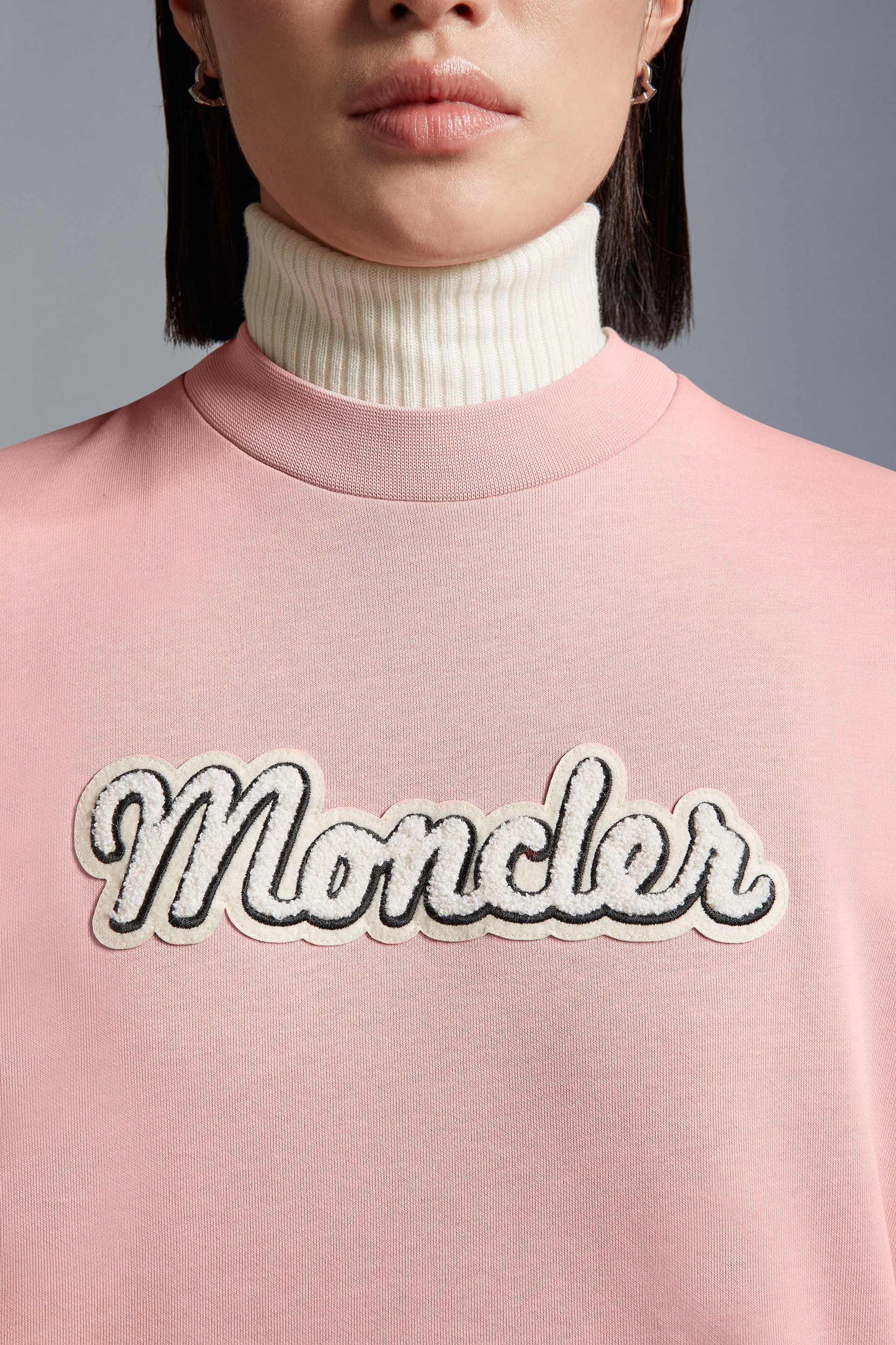 Shop MONCLER 2021-22FW Size M ◇ MONCLER Sweatshirt Hoodie Pink Women's  (093-8G00007-899FL, HOODIE) by micce