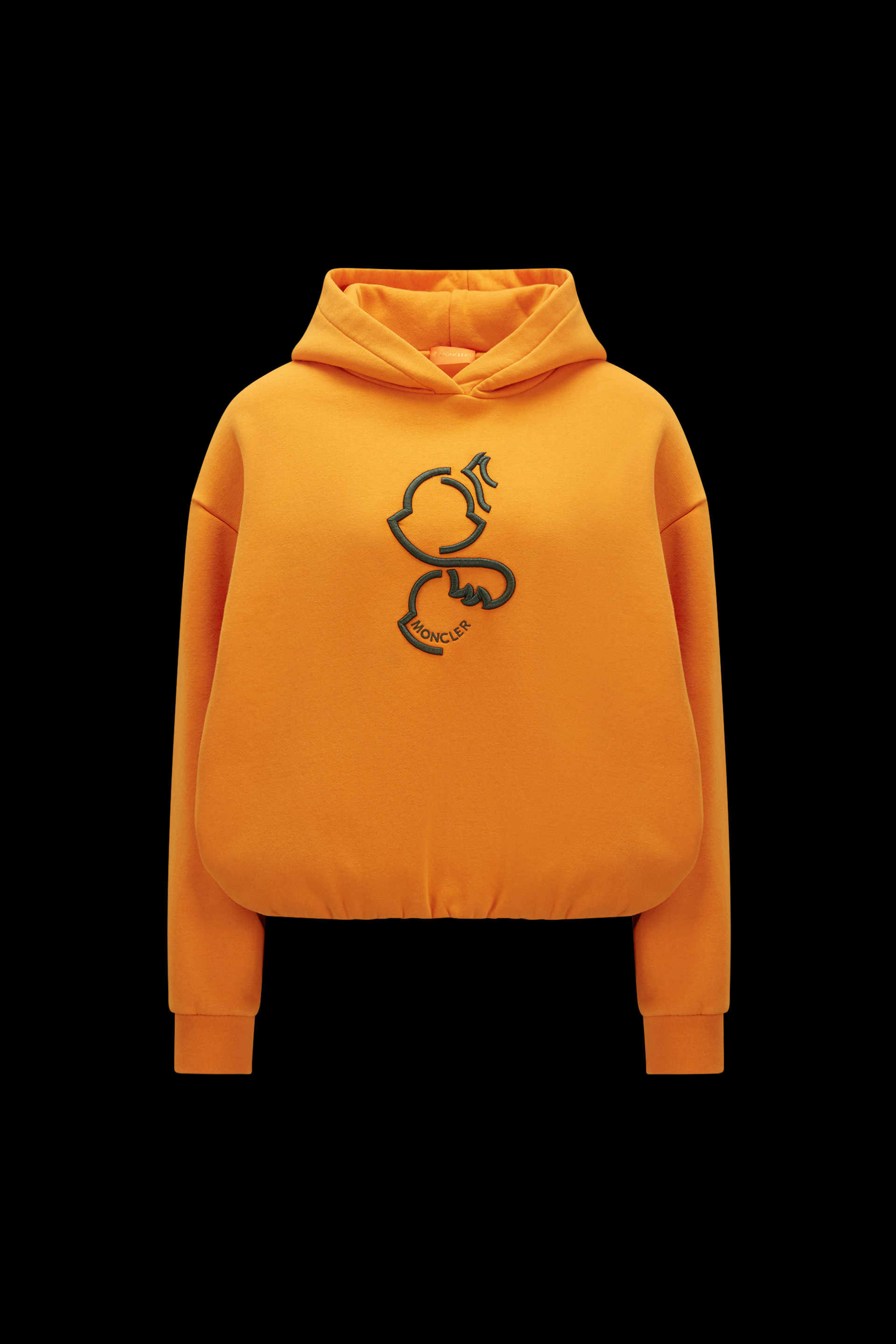 Moncler logo-embossed Sweatshirt - Orange