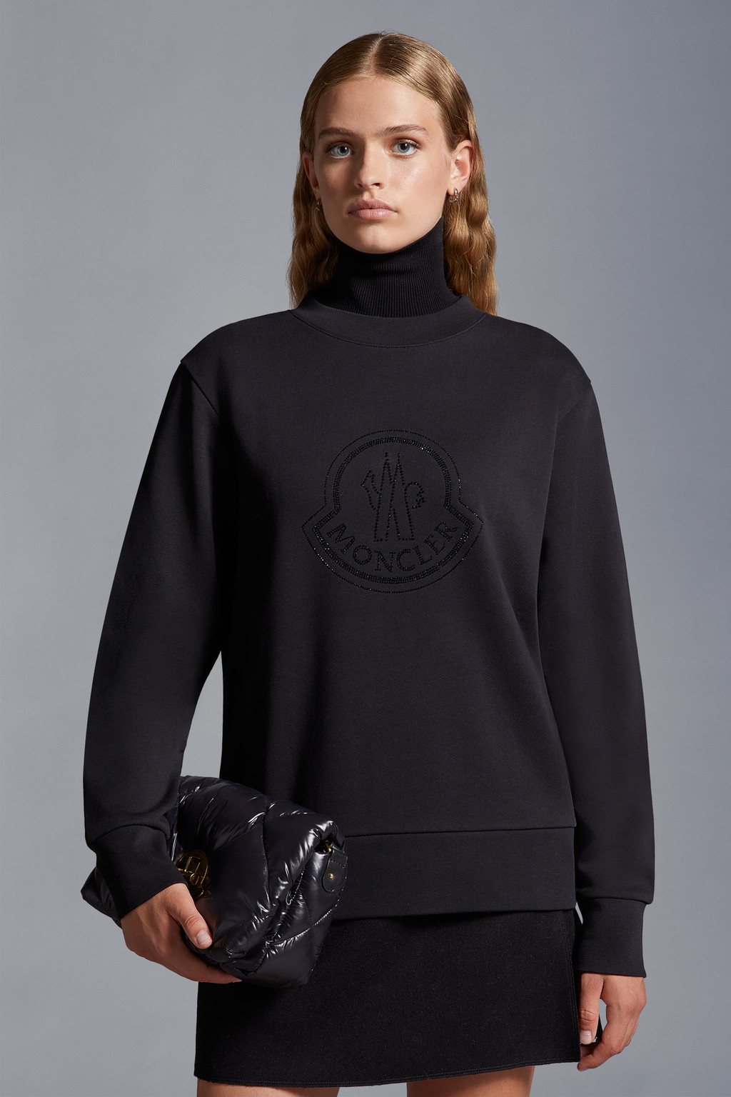 MONCLER 25S HOODED SWEATSHIRT 445 main image 1