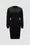 Belted Cotton Dress Women Black Moncler 3